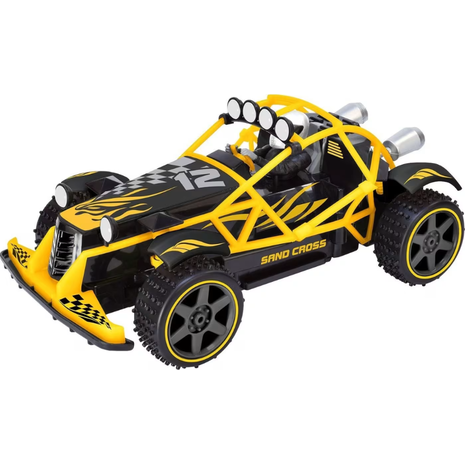 Τηλεκατευθυνόμενο Όχημα Glow in the Dark Baggy Sand Cross Κίτρινο