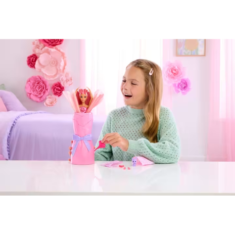 Mattel Λαμπάδα Barbie Petal Pop - Κόκκινο Τριαντάφυλλο (JMF59)