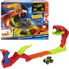 Παιχνιδολαμπάδα Mattel hot wheels monster trucks πίστα - Επίθεση φιδιού (JJN44)