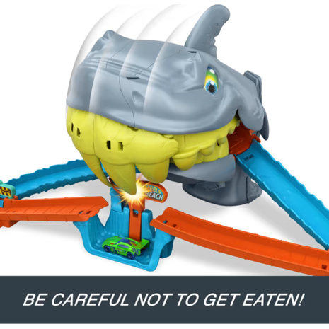 Παιχνιδολαμπάδα Mattel Hot Wheels City Πίστα Επίθεση Καρχαρία (JHL96)