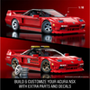 Brick Shop Hot Wheels ’90 Acura NSX Building Toy (876 τμχ), για συλλέκτες JFT17