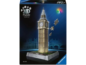 Ravensburger 3D Iconics Big Ben Night Edition 216τμχ