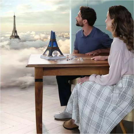 Ravensburger 3D Iconics Πύργος του Άιφελ Night Edition 216τμχ