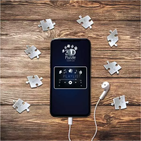 Ravensburger 3D Iconics Πύργος του Άιφελ Night Edition 216τμχ