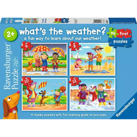 Ravensburger Τα Πρώτα μου Παζλ 4 Εποχές 4 σε 1