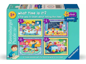 Ravensburger Τα Πρώτα μου Παζλ Ώρες της Ημέρας 4 σε 1
