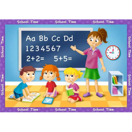 Ravensburger Τα Πρώτα μου Παζλ Ώρες της Ημέρας 4 σε 1