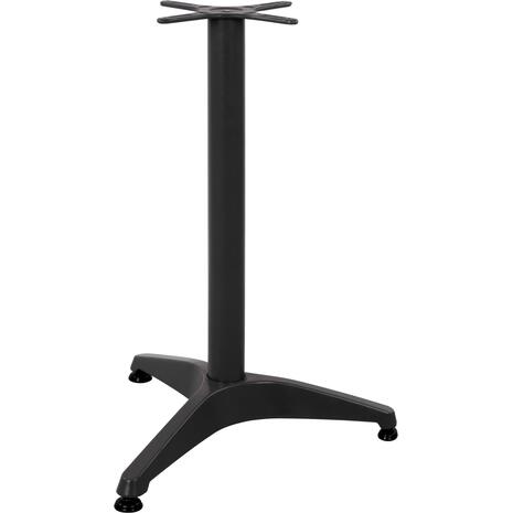 ΒΑΣΗ ΤΡΑΠΕΖΙΟΥ ΑΛΟΥΜΙΝΙΟΥ ΜΑΥΡΗ HM449.03 ΣΤΑΥΡΟΣ 29x29εκ- 54x54x68Υεκ.