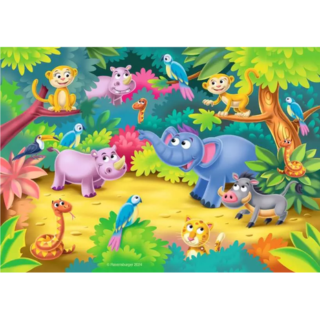 Ravensburger Τα Πρώτα μου Παζλ: Πόσα μετράς; 4 σε 1