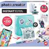 Φορητός εκτυπωτής Photo creator instant pocket printer