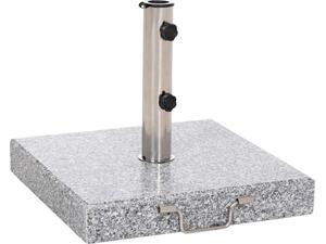 ΒΑΣΗ ΟΜΠΡΕΛΑΣ ΓΡΑΝΙΤΗ 40KG ΜΕ ΧΕΡΟΥΛΙ & ΡΟΔΕΣ HM6564--ΣΩΛΗΝΑΣ ΔΙΑΜΕΤΡΟΥ Φ48