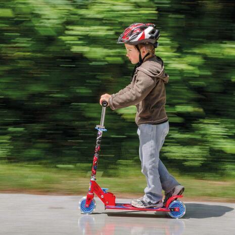 Παιχνιδολαμπάδα Πατίνι με 2 Φωτιζόμενες Ρόδες Spider Man (1500-50288)