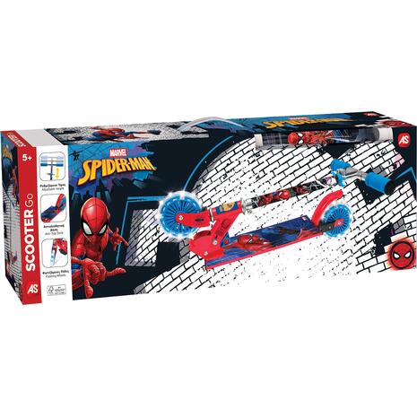 Παιχνιδολαμπάδα Πατίνι με 2 Φωτιζόμενες Ρόδες Spider Man (1500-50288)