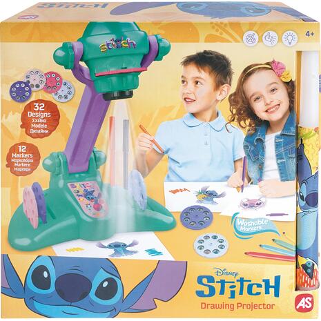 Παιχνιδολαμπάδα Προτζέκτορας Ζωγραφικής Disney Stitch (1500-54007)