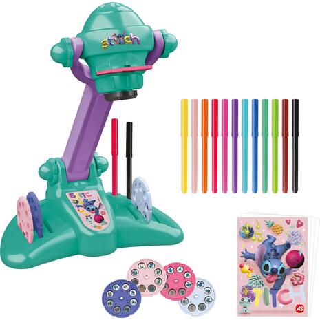 Παιχνιδολαμπάδα Προτζέκτορας Ζωγραφικής Disney Stitch (1500-54007)