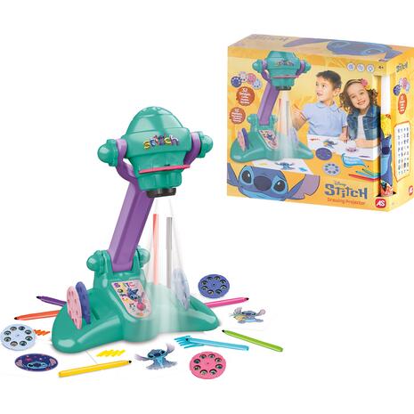 Παιχνιδολαμπάδα Προτζέκτορας Ζωγραφικής Disney Stitch (1500-54007)