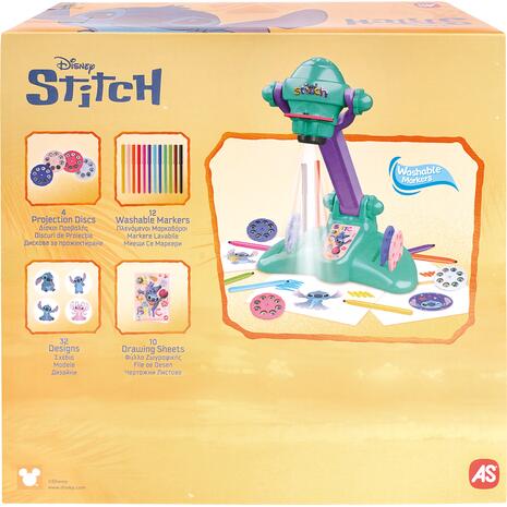 Παιχνιδολαμπάδα Προτζέκτορας Ζωγραφικής Disney Stitch (1500-54007)
