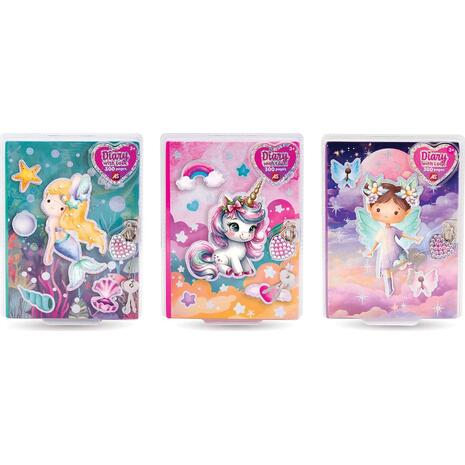 As Ατζέντα Μεγάλη Με Κλειδαριά Σε 3 Σχέδια (διάφορα σχέδια)