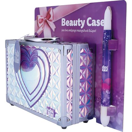 Παιχνιδολαμπάδα Happi Hobbi Θήκη Ομορφιάς Sparkle Love 30 Αξεσουάρ (1500-15771)