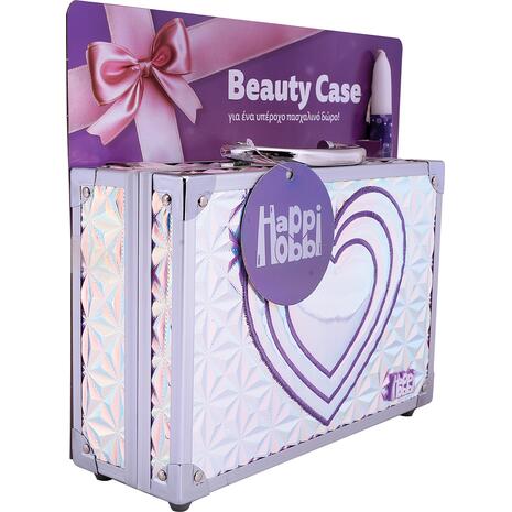 Παιχνιδολαμπάδα Happi Hobbi Θήκη Ομορφιάς Sparkle Love 30 Αξεσουάρ (1500-15771)