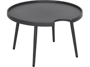 ΤΡΑΠΕΖΙ ΜΕΣΗΣ ΣΤΡΟΓΓΥΛΟ ΕΞ.ΧΩΡΟΥ TEROC HM6434.01 ΑΛΟΥΜΙΝΙΟ ΓΚΡΙ Φ70x44Υεκ