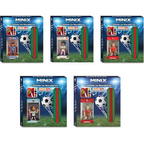 Παιχνιδολαμπάδα Minix – Η Λαμπάδα Των Πρωταθλητών Φιγούρα Minix 12 Εκ. (MNXY8000) (διάφορα μεγέθη)