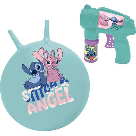 As company Παιχνιδολαμπάδα Boing & Bubble Gun Disney Stitch (1500-15767)