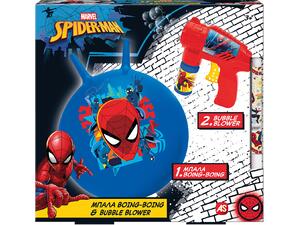 As company Παιχνιδολαμπάδα Boing and Bubble Gun Spiderman (1500-15768)