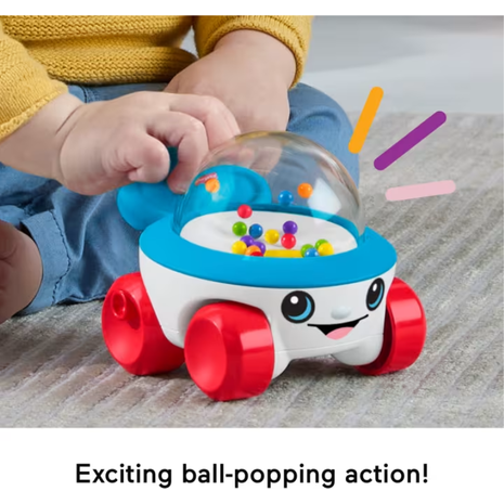 Fisher-Price Κουδουνίστρες Ζωάκια - Ασπρόμαυρος Ασβός JKW53/JKW57