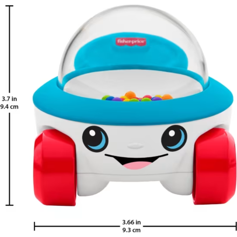 Fisher-Price Κουδουνίστρες Ζωάκια - Ασπρόμαυρος Ασβός JKW53/JKW57