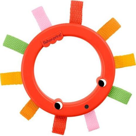 Fisher-Price Κουδουνίστρες Ζωάκια - Πορτοκαλί Ουράνιο Τόξο JKW53/JKW56