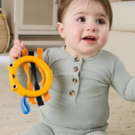 Fisher-Price Κουδουνίστρες Ζωάκια - Κίτρινη Μελισσούλα JKW53/JKW54