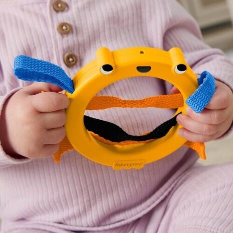 Fisher-Price Κουδουνίστρες Ζωάκια - Κίτρινη Μελισσούλα JKW53/JKW54