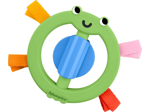 Fisher-Price Κουδουνίστρες Ζωάκια - Πράσινο Βατραχάκι JKW53 / JKW55