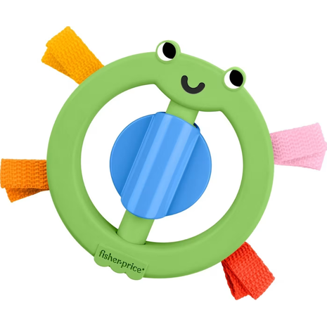 Fisher-Price Κουδουνίστρες Ζωάκια - Πράσινο Βατραχάκι JKW53 / JKW55