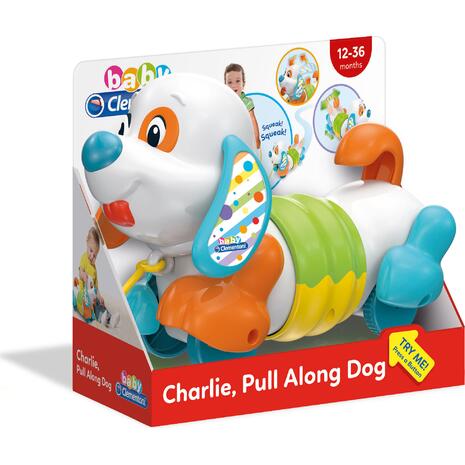 Σκυλάκι pull along Tσάρλι - Βρεφικό παιχνίδι  Baby Clementoni