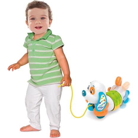 Σκυλάκι pull along Tσάρλι - Βρεφικό παιχνίδι  Baby Clementoni