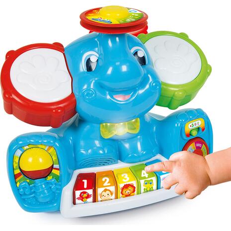 Βρεφικό Εκπαιδευτικό Ελεφαντούλης Μαεστρούλης Baby Clementoni (1000-63518)