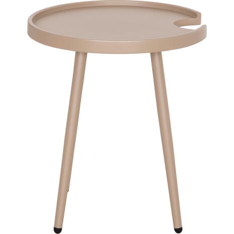 ΤΡΑΠΕΖΙ ΒΟΗΘΗΤΙΚΟ ΣΤΡΟΓΓΥΛΟ ΕΞ.ΧΩΡΟΥ TEROC HM6433.03 ΑΛΟΥΜΙΝΙΟ ΚΑΠΟΥΤΣΙΝΟ Φ47x53Υεκ