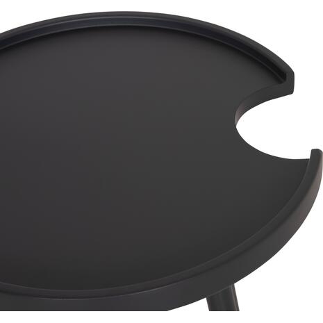 ΤΡΑΠΕΖΙ ΒΟΗΘΗΤΙΚΟ ΣΤΡΟΓΓΥΛΟ ΕΞ.ΧΩΡΟΥ TEROC HM6433.01 ΑΛΟΥΜΙΝΙΟ ΓΚΡΙ Φ47x53Υεκ