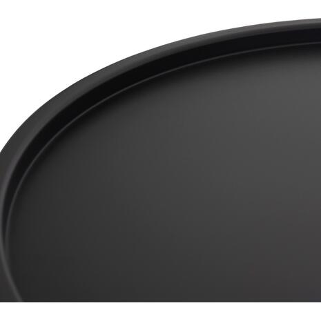 ΤΡΑΠΕΖΙ ΒΟΗΘΗΤΙΚΟ ΣΤΡΟΓΓΥΛΟ ΕΞ.ΧΩΡΟΥ TEROC HM6433.01 ΑΛΟΥΜΙΝΙΟ ΓΚΡΙ Φ47x53Υεκ