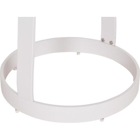 ΤΡΑΠΕΖΙ ΒΟΗΘΗΤΙΚΟ ΕΞ.ΧΩΡΟΥ MINO HM6432.02 ΑΛΟΥΜΙΝΙΟ ΛΕΥΚΟ & ΣΧΟΙΝΙ ΜΠΕΖ Φ47x53Υεκ