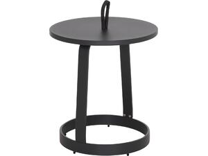 ΤΡΑΠΕΖΙ ΒΟΗΘΗΤΙΚΟ ΕΞ.ΧΩΡΟΥ MINO HM6432.01 ΑΛΟΥΜΙΝΙΟ & ΣΧΟΙΝΙ ΓΚΡΙ Φ47x53Υεκ