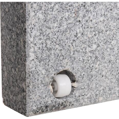 ΒΑΣΗ ΟΜΠΡΕΛΑΣ ΓΡΑΝΙΤΗ 60KG ΜΕ ΧΕΡΟΥΛΙ & ΡΟΔΕΣ HM6565--ΣΩΛΗΝΑΣ ΔΙΑΜΕΤΡΟΥ Φ58