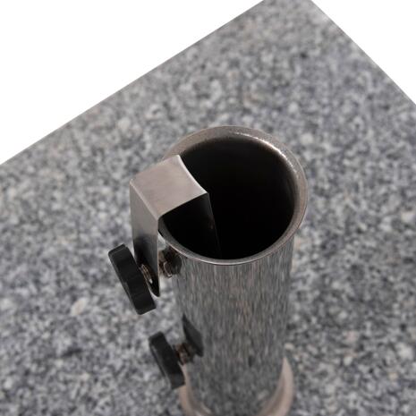 ΒΑΣΗ ΟΜΠΡΕΛΑΣ ΓΡΑΝΙΤΗ 60KG ΜΕ ΧΕΡΟΥΛΙ & ΡΟΔΕΣ HM6565--ΣΩΛΗΝΑΣ ΔΙΑΜΕΤΡΟΥ Φ58