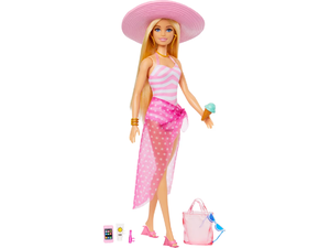 Mattel Barbie Beach Glam Με Αξεσουάρ
