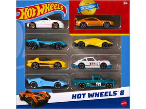 Mattel Hot Wheels Αυτοκινητάκια Σετ Των 8 - Διάφορα Σχέδια HPV78