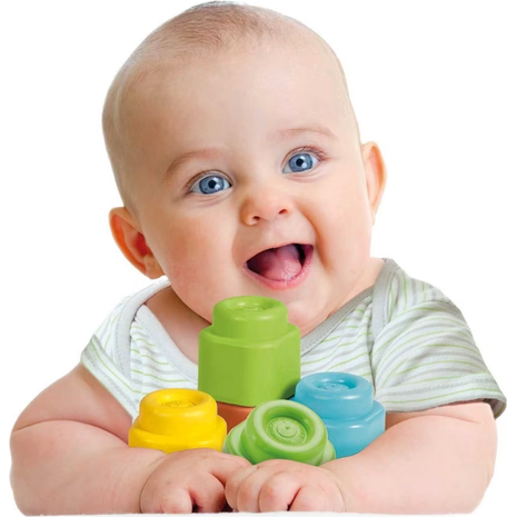 Clementoni Soft Clemmy Touch & Play Μαλακά Premium Τουβλάκια