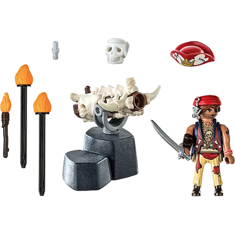 Playmobil Πειρατής Με Κανόνι (71421)