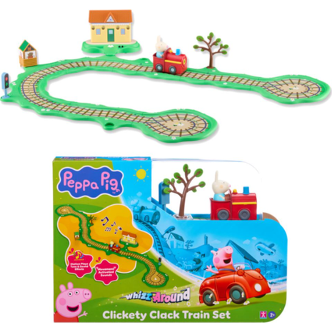 Peppa Pig Whizz Around Το Τρένο Του Παππού Γουρουνάκι (08344)